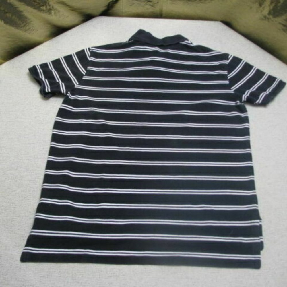 Ralph Lauren Boys Shirt Polo Custom Fit, Striped, Side Slits, High/Low S… - Picture 14 of 16